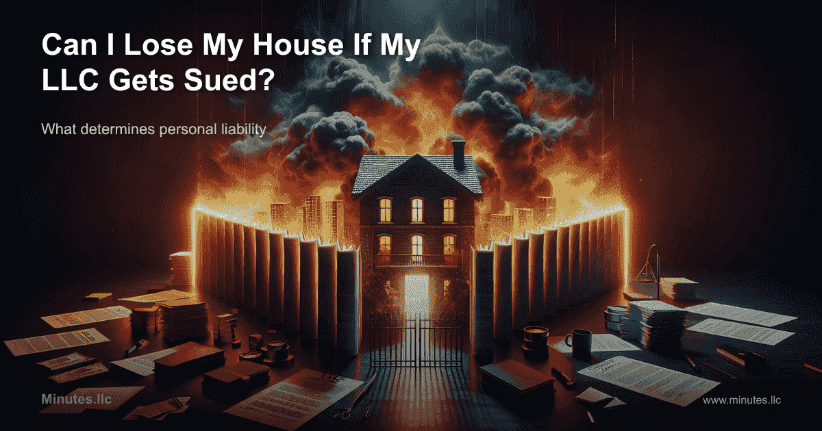 Can I Lose My House If My LLC Gets Sued?