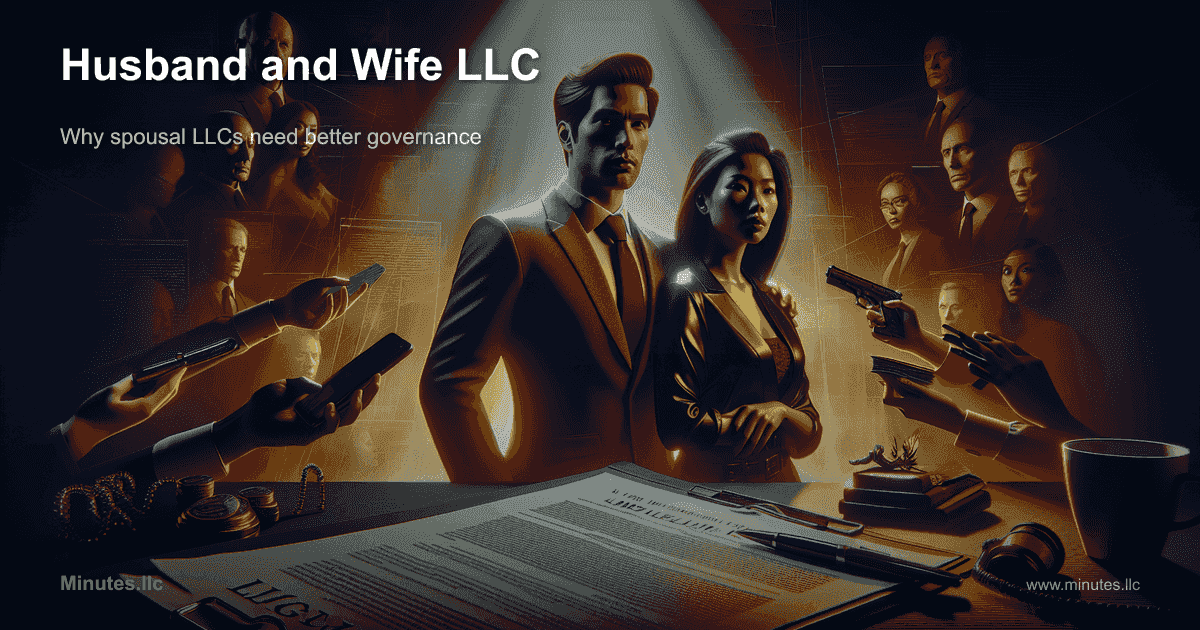 Husband and Wife LLC: Why Spousal LLCs Need Better Governance