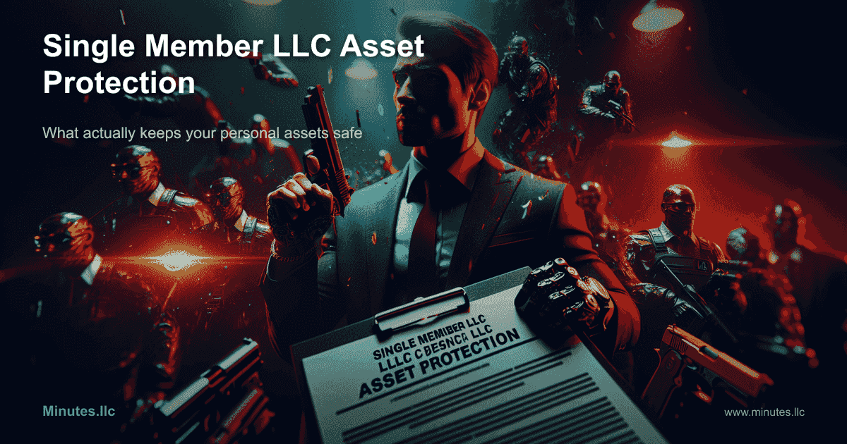 Single Member LLC Asset Protection: What Actually Keeps Your Personal Assets Safe